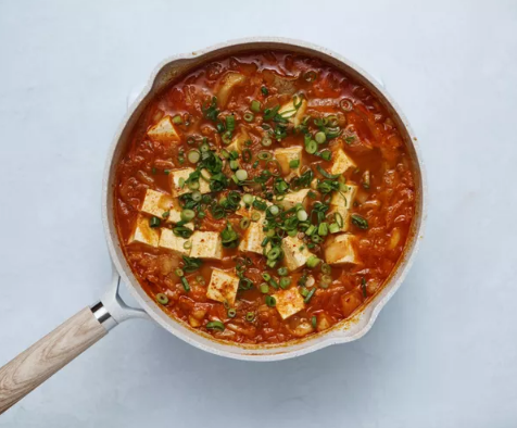 Spicy Korean Kimchi Jjigae